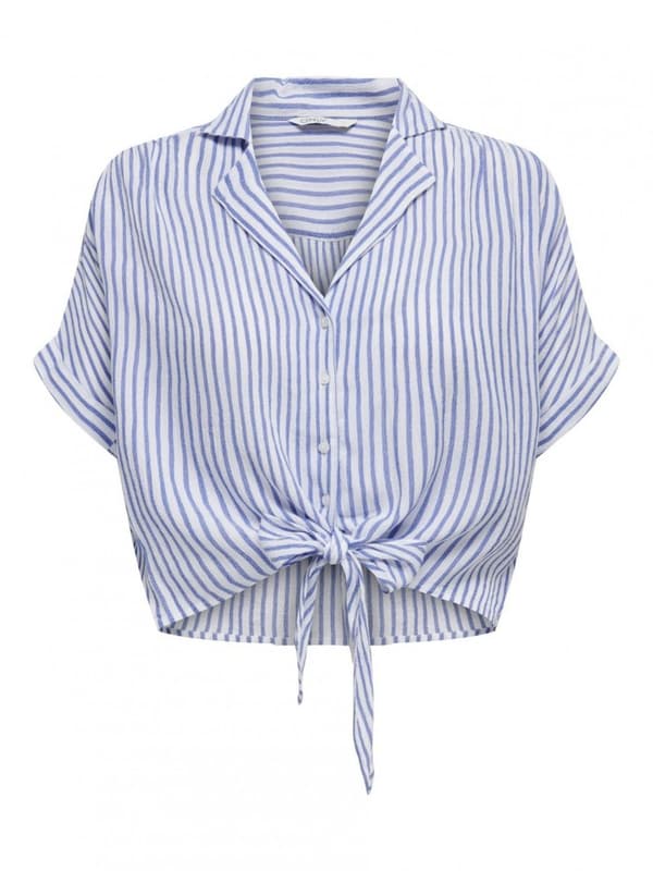 Only - onlPaula SS Tie Shirt
