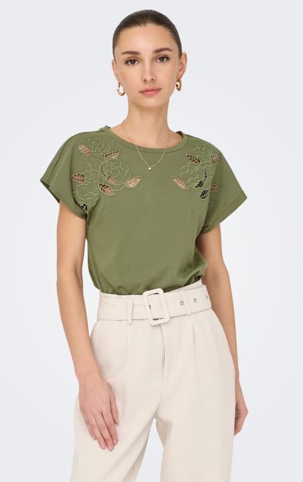 Jacqueline - jdyRose SS O-neck Top