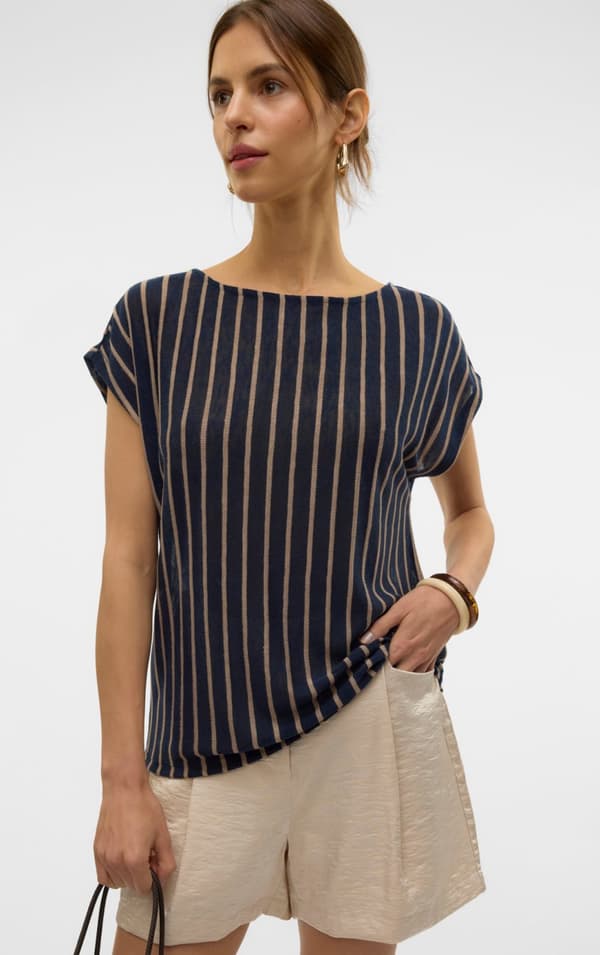 Vero Moda - vmLana SS Boat Neck Top