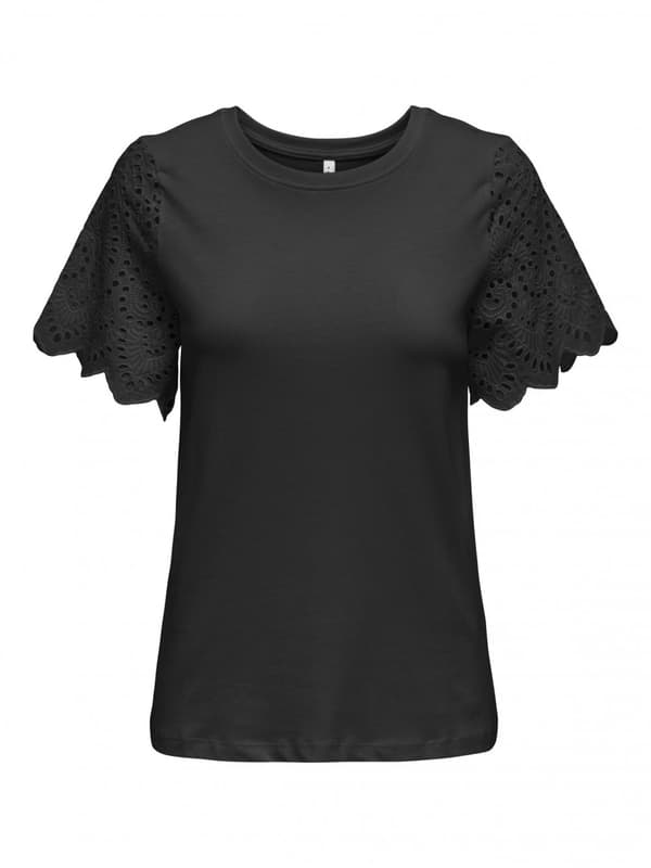 Only - onlEbba SS Lace Top