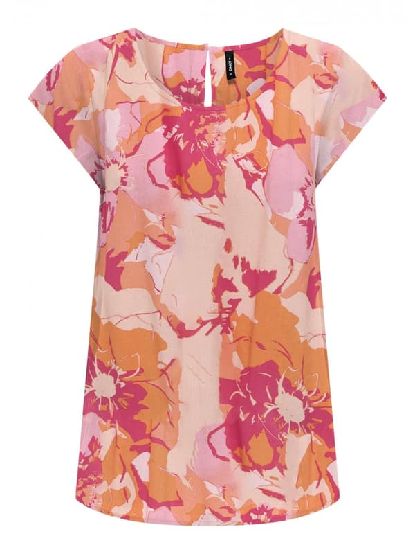 Only - onlNova Elite SS Top 657 Bloomingful Print