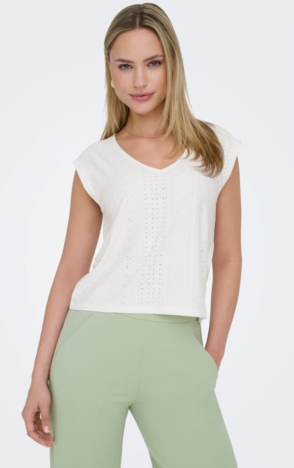 Jacqueline - jdyCathinka SL V-neck Top