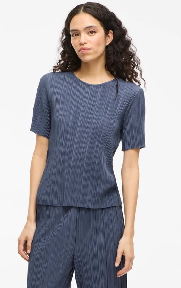 Vila - Viplisa O-neck SS Top