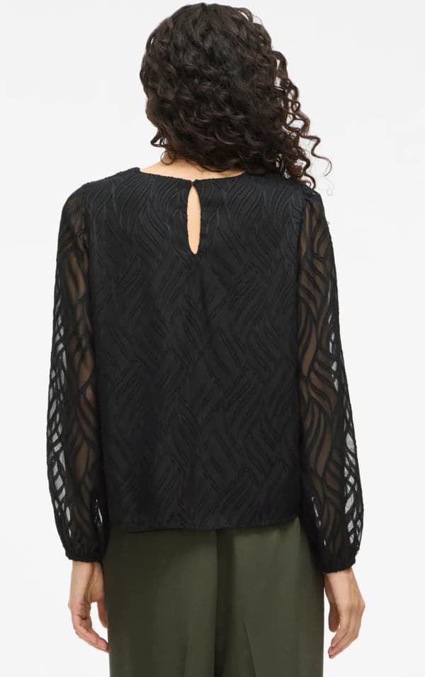 Vila - Vimika O-neck LS Top