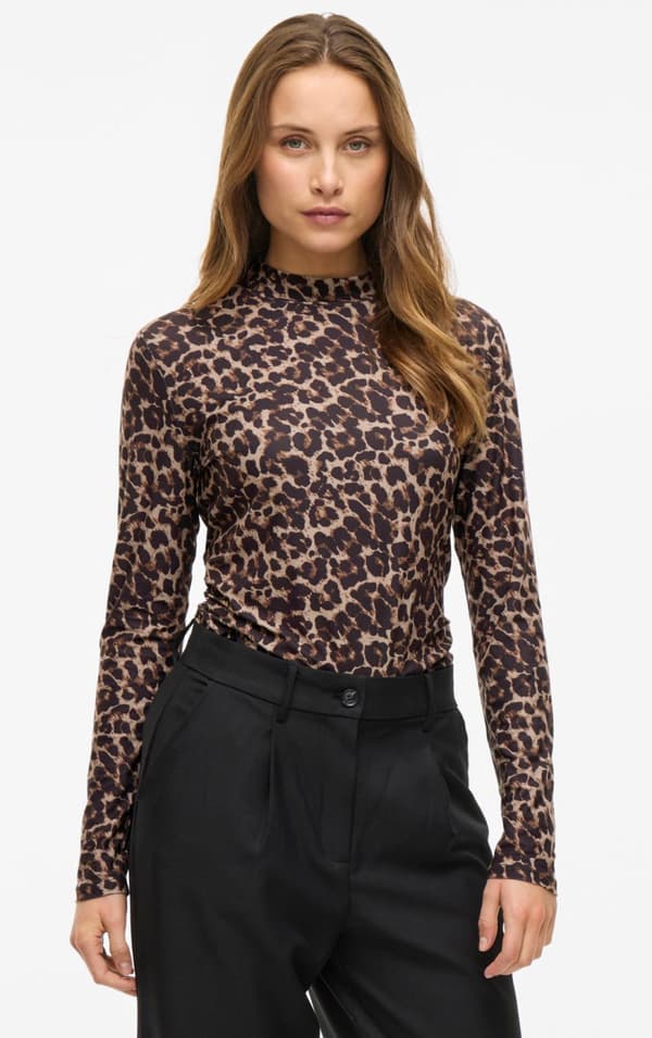 Vila - Vileoa LS High Neck Top
