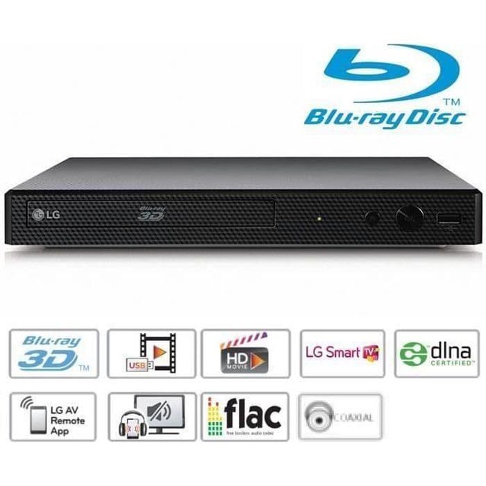 LG BP450 Blu-ray DVD-afspiller Full HD USB Smart TV