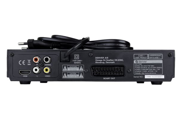 DENVER DVH-7787 - DVD spiller - Oppgradering