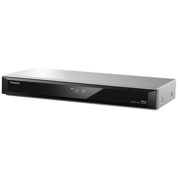 Panasonic DMR-BCT765AG Blu-ray-spelare med hårddisk 500 GB 4K uppskalning, CD-spelare, High-Resolution Audio, Twin-HD D