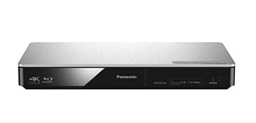 Panasonic DMP-BDT185EG 3D Blu-ray-afspiller, Silver & KabelDirekt - 3 m - 4K HDMI-kabel (4K@120Hz og 4K@60Hz for en spektakulær Ultra HD-oplevelse, ko