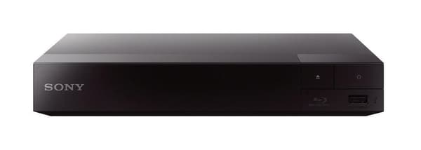 Sony BDP-S3700 - Blu-ray afspiller - Wi-Fi - Smart TV - Sort