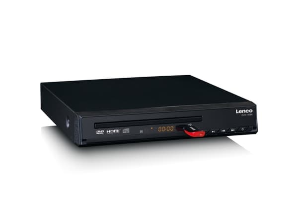 Lenco DVD-120 - DVD-spiller - sort