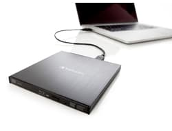 Verbatim External Slimline optical disc drive Blu-Ray RW Black Sort