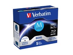 Verbatim 43834 blank Blu-Ray disc BDXL 100 GB 5 pc(s)