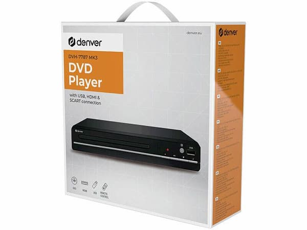 DENVER DVH-7787 DVD-spelare - NTSC, PAL, 4:3, 16:9, Dolby Digital, AVI, JPEG, VCD