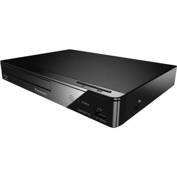 Panasonic DMP-BDT167EG 3D Blu-ray Disc-spelare - Laddningsfack - Svart