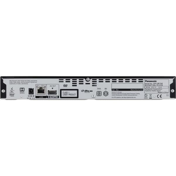 Panasonic DP-UB154 UHD Blu-ray-spelare svart