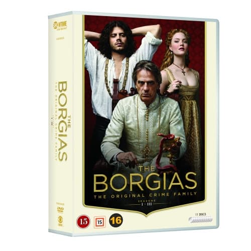 The Borgias: Complete Box - Season 1-3 (11 disc) - DVD