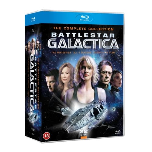 Battlestar Galactica Complete Collection - 22 blu ray discs