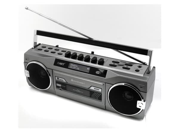Soundmaster SRR80TI, 3 W, DAB+, FM, LCD, 3,5 mm, Alkaline, 230 V