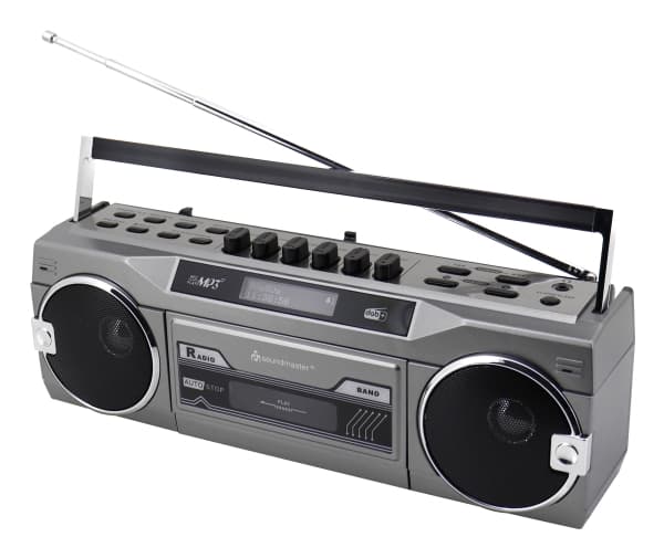 Kassettradio Stereo Bluetooth SRR80TI Silver