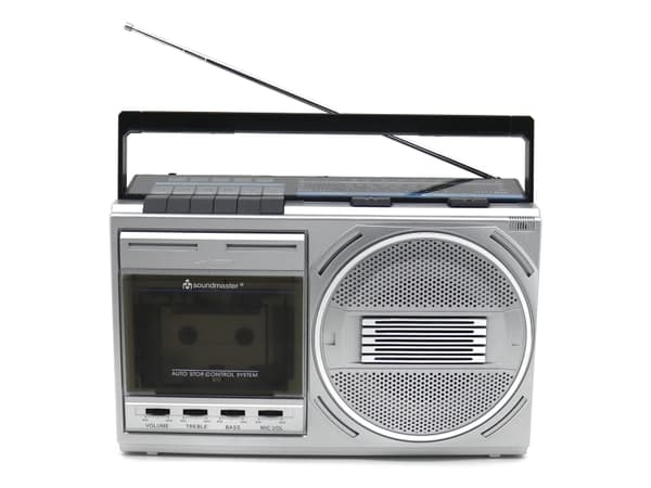 Soundmaster RR20SI, 3 W, FM, MW, SW, 3,5 mm, Sort, Sølv, Alkaline, 230 V