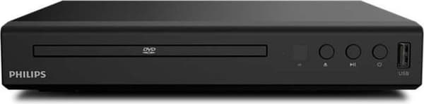 Philips DVD-afspiller Til næsten alle diskformater USB Media Link sort (TAEP200/12)