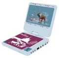 Miniatyrbild 3 av 5: Bärbar DVD-spelare med 7" roterande skärm och USB-port, Frozen hörlurar
