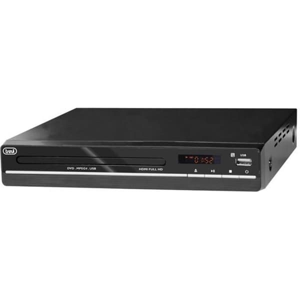 Full HD USB MP3 DVD CD-spelare - TREVI DVMI 3580 - HDMI-utgång - Scart-uttag - Svart