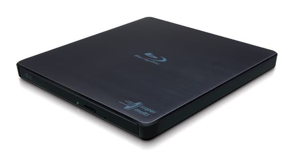Hitachi-LG Slim Portable Blu-ray-brännare Svart