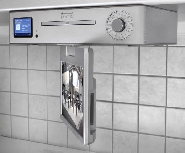 Soundmaster KTD1020SI, 14 W, H.265, MP3, JPG, CD-lyd, CD-video, MP3, CD, CD-R, CD-RW