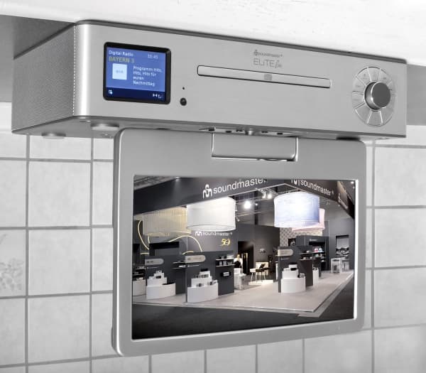 Soundmaster KTD1020SI, 14 W, H.265, MP3, JPG, CD-lyd, CD-video, MP3, CD, CD-R, CD-RW