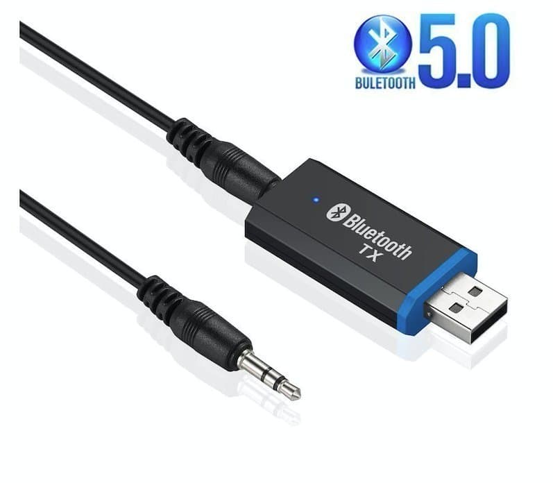 Bluetooth 5.0 TX AUX Adapter + 3.5mm Kabel
