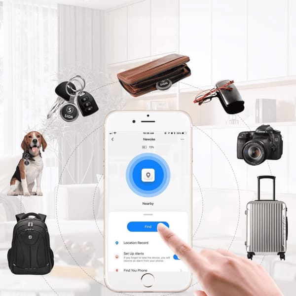 SiGN Smart Bluetooth Finder - Svart