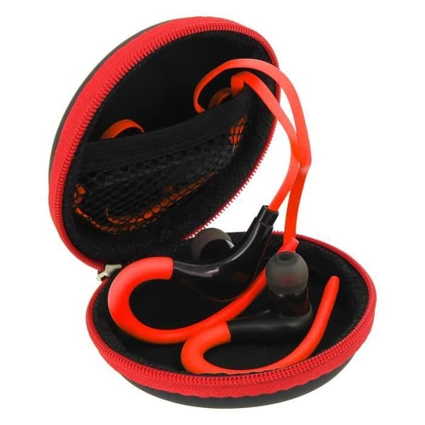 Sporthörlurar - AVIZAR - Röd - Bluetooth - In-ear - Fjärrkontroll + Mikrofon