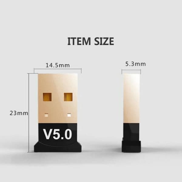 USB Bluetooth Adapter V5.0 - 10 Mbps 240 MHz