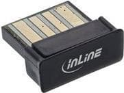 INLINE - Netværksadapter - USB - Bluetooth 5.0 - Sort Sort
