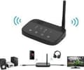 Pikkukuva 4 / 6: Renkforce BTHP-100 Bluetooth musiikin lähetin/vastaanotin Bluetooth-versio: 4.2, aptX®, SBC 100