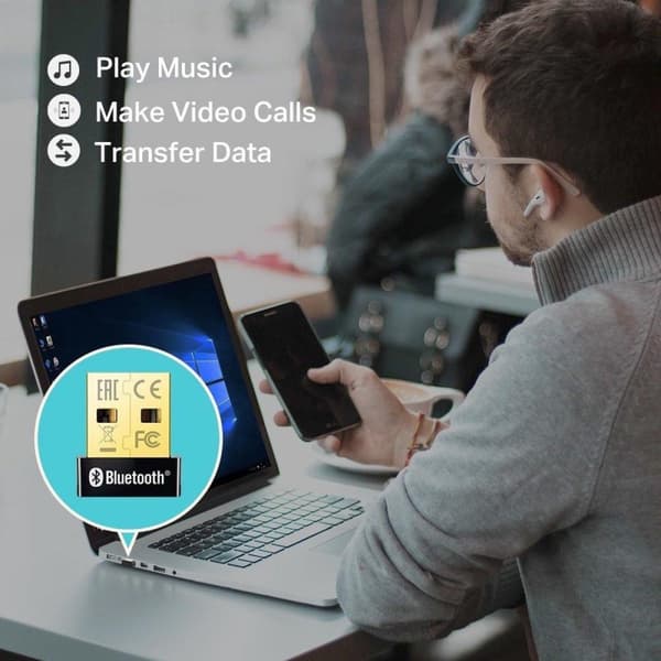 TP-Link UB400 interfacekort/adapter Bluetooth