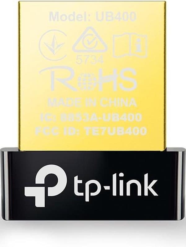 TP-Link UB400 interfacekort/adapter Bluetooth Sort, Guld