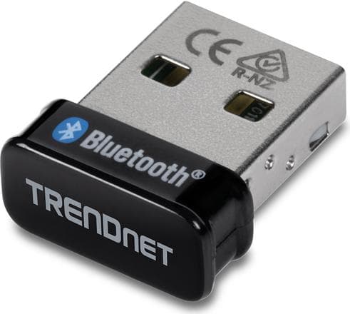 TRENDnet TBW-110UB - Netværksadapter - USB 2.0 - Bluetooth 5.0 EDR - Klasse 1 Sort
