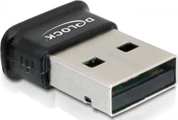 DeLOCK USB 2.0, Bluetooth V4.0 3 Mbit/s Sort