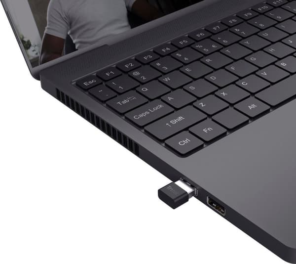 Trust Myna - Nätverksadapter - USB - Bluetooth 5.0 - Svart