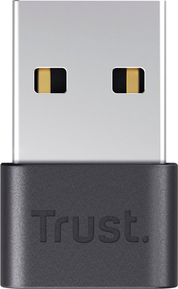 Trust Myna - Nätverksadapter - USB - Bluetooth 5.0 - Svart