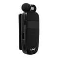 Miniatyrbild 2 av 4: Multipoint Bluetooth Headset 10h Autonomy Indragbar Kabel R8344 LinQ Svart