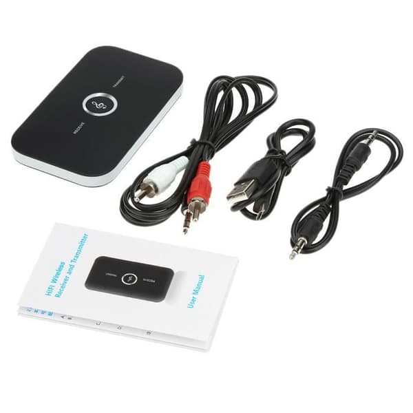 Bluetooth-sändare och mottagare 2-i-1 - Docooler - B6 - A2DP - 10m - Batteri 600mAh