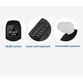 Miniatyrbild 3 av 4: VINSOO l8star BM70 världens minsta telefon (svart) Bluetooth-headset - liten röstväxlare