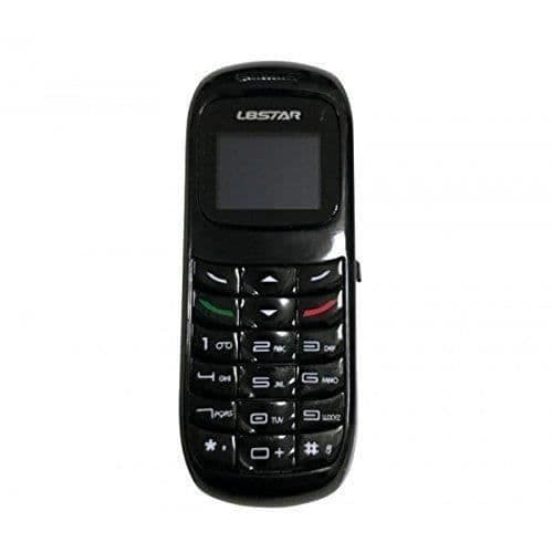 VINSOO l8star BM70 världens minsta telefon (svart) Bluetooth-headset - liten röstväxlare