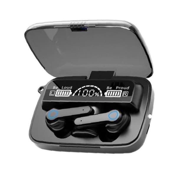 CL24390-TWS M19 Bluetooth-öronsnäcka, trådlöst headset, brusreducering, basstress, sportspelsheadset med mikrofon LED Pow