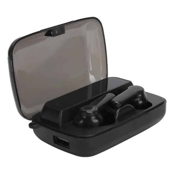 Bluetooth öronsnäcka - Qiilu - M19 TWS 5.1 - LED-display - Autonomi 5h - Laddning 1200mAh