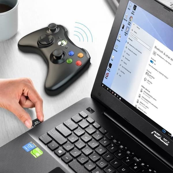 Dongle Bluetooth USB - LINQ - Sändare/mottagare - Mångpunktsanslutning - Kompakt - Bluetooth 3.0